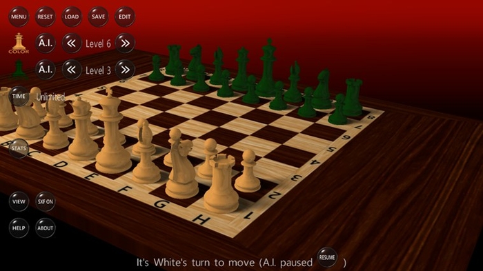 Windows Vista 3D Chess