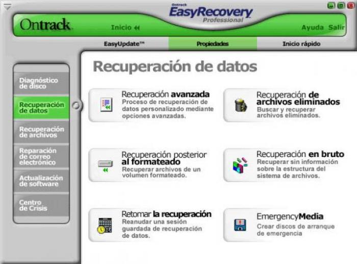Easy Recovery 6.21 Professional Download