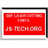 DXF LASER CUTTING FONTS 5.1