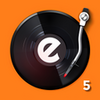 edjing 5DJ turntable to mix and record music-radio  5.1.4.0