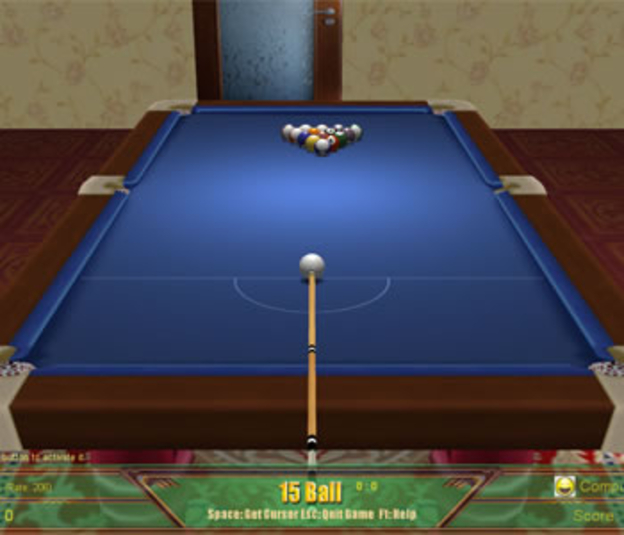  free online 3D billiard game