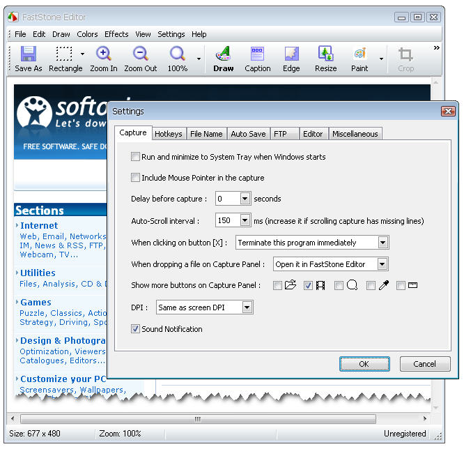 FastStone Capture 10.1 download the new for windows
