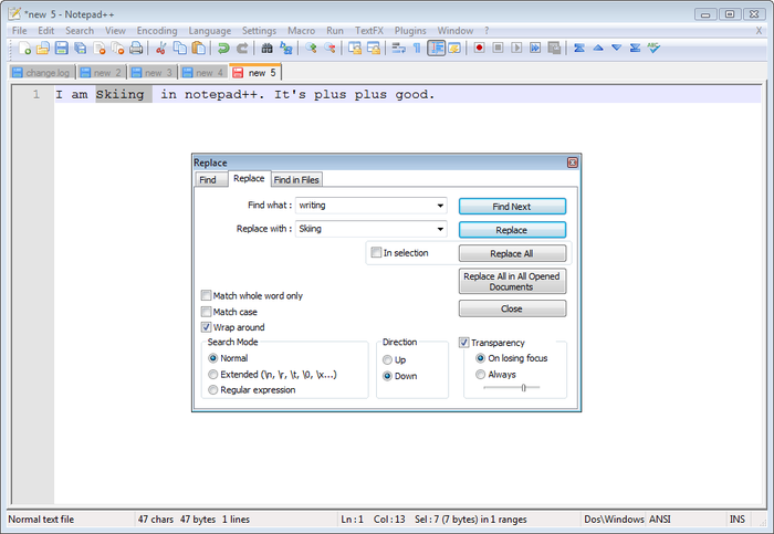 download Notepad++ 8.5.6 free
