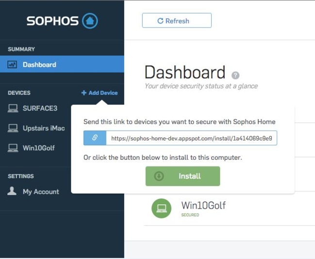 sophos home with malwarebytes