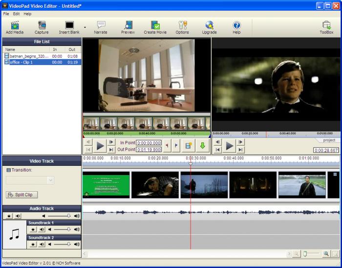 videopad video editor 2.12